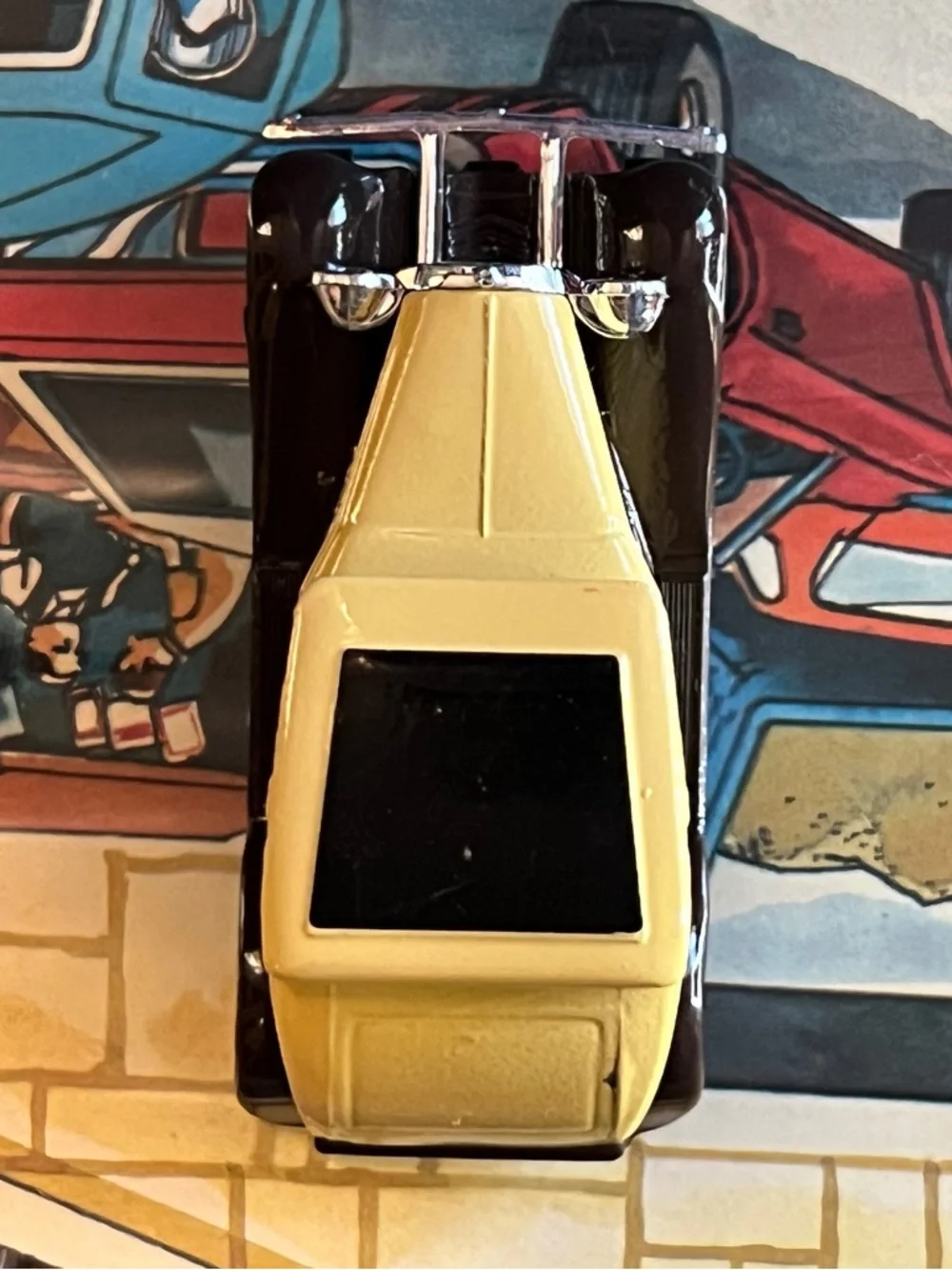 Vintage Matchbox 1979 No. 73 Model A Ford Cream & Brown Made in Macau